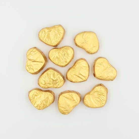 Chocolate Hearts Gold