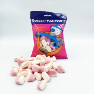 Sweet Factory Big Strawberry Cakes 160g