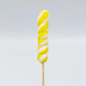 Sweet Factory Spiral Lollipop Yellow