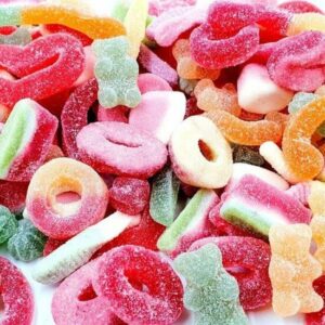sugared jellies sweets