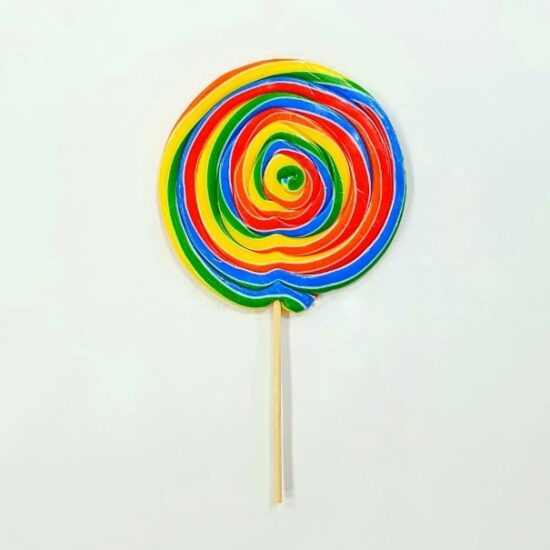 Giant Lollipop Rainbow